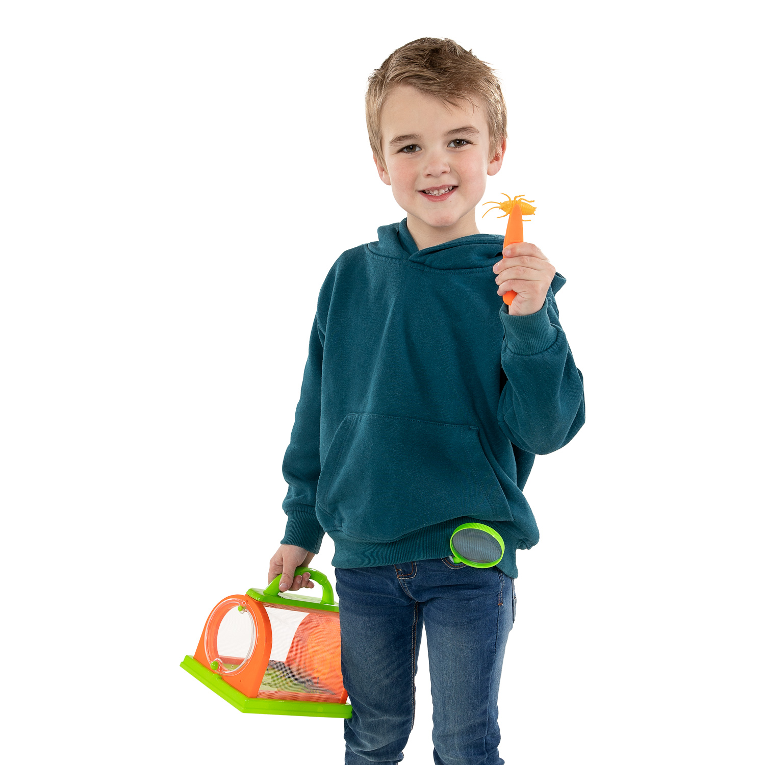 Insecten Observatiekast Geel/Groen, 3dlg.