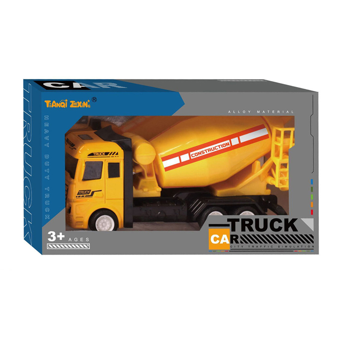 Camion Pull back Jaune