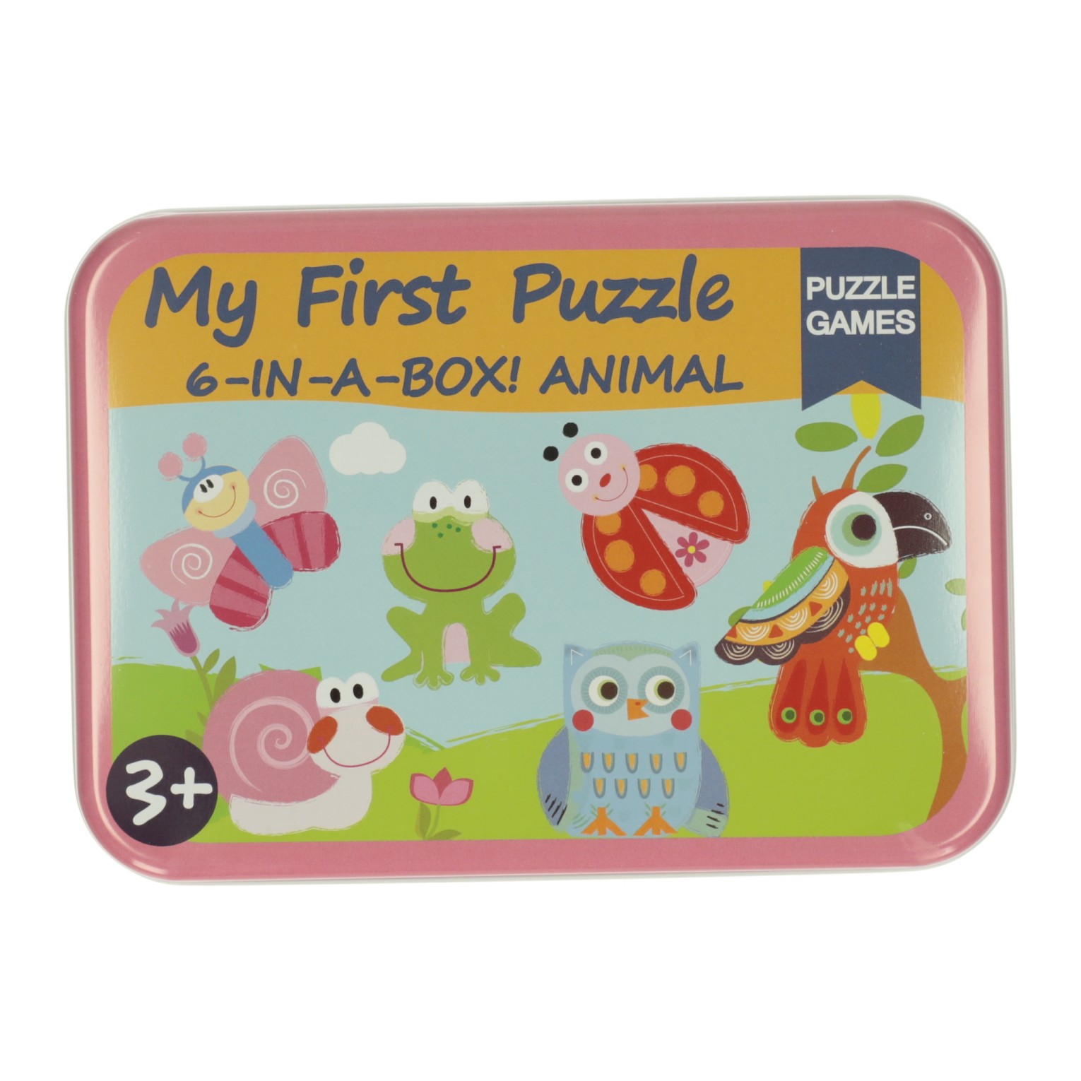 Meine ersten 6 Dosen-Puzzles – Tiere