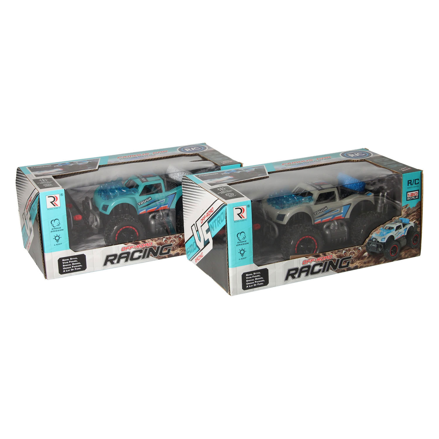 Racing Auto RC met Licht & Rookfunctie