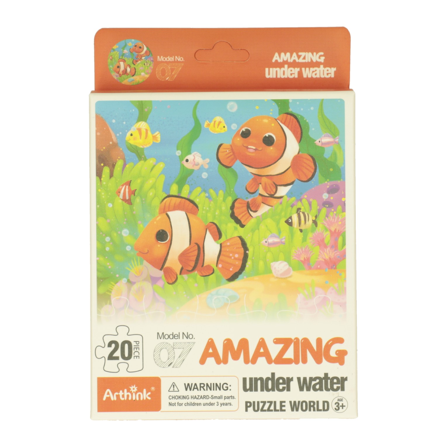 Mini puzzle Monde sous-marin, 20 pcs.