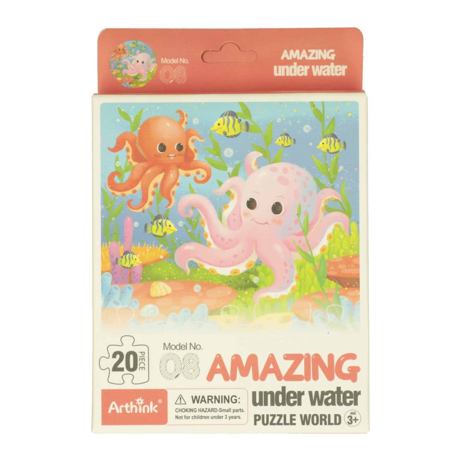 Mini puzzle Monde sous-marin, 20 pcs.