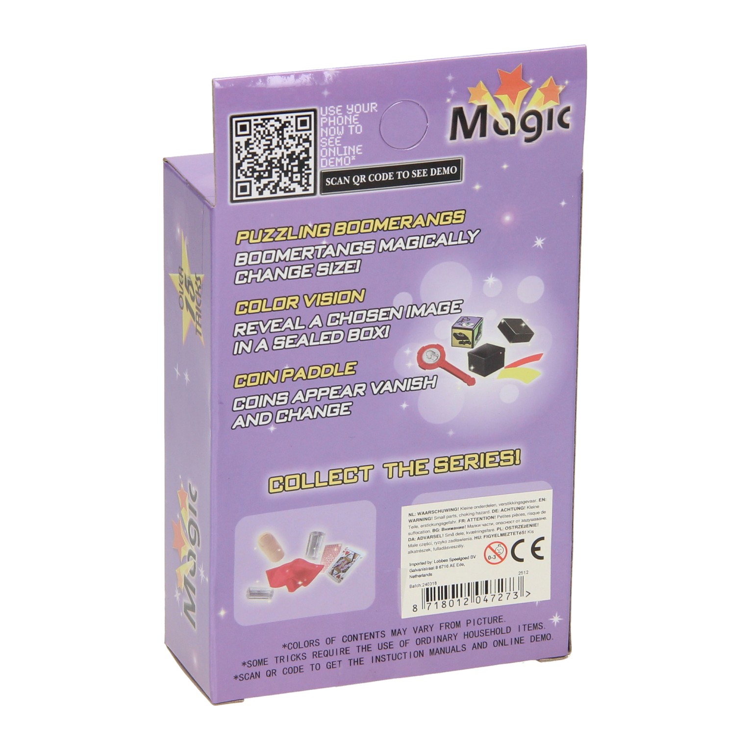 Coffret magique, 15 tours