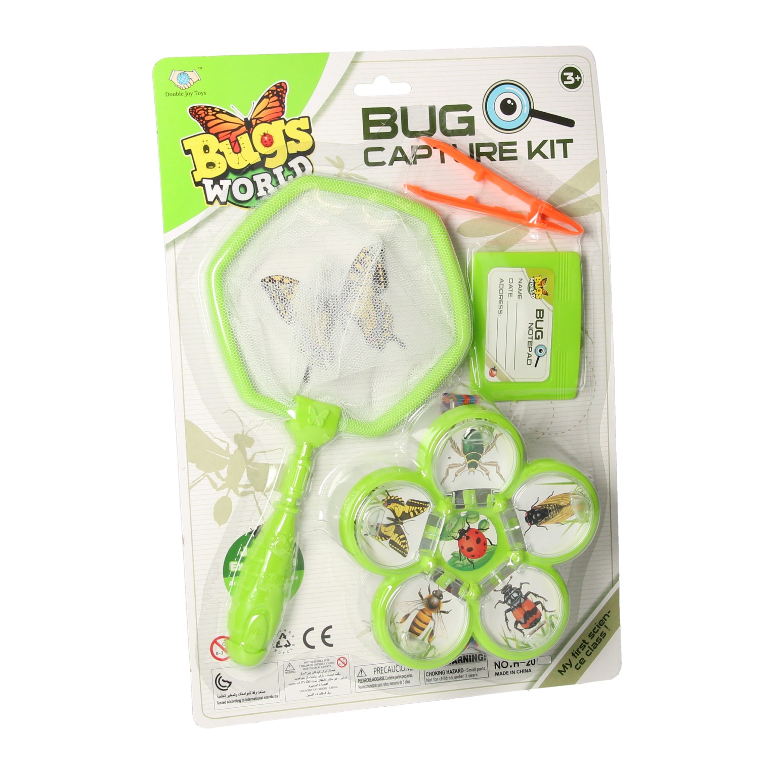 Filet de protection contre les insectes et pot d'observation Bugs World