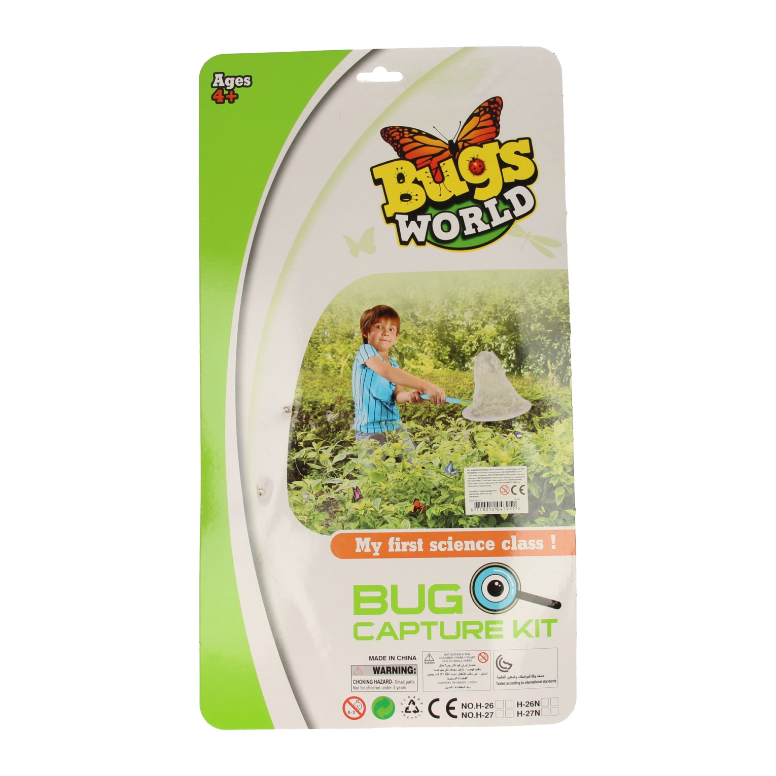 Filet de protection contre les insectes et pot d'observation Bugs World