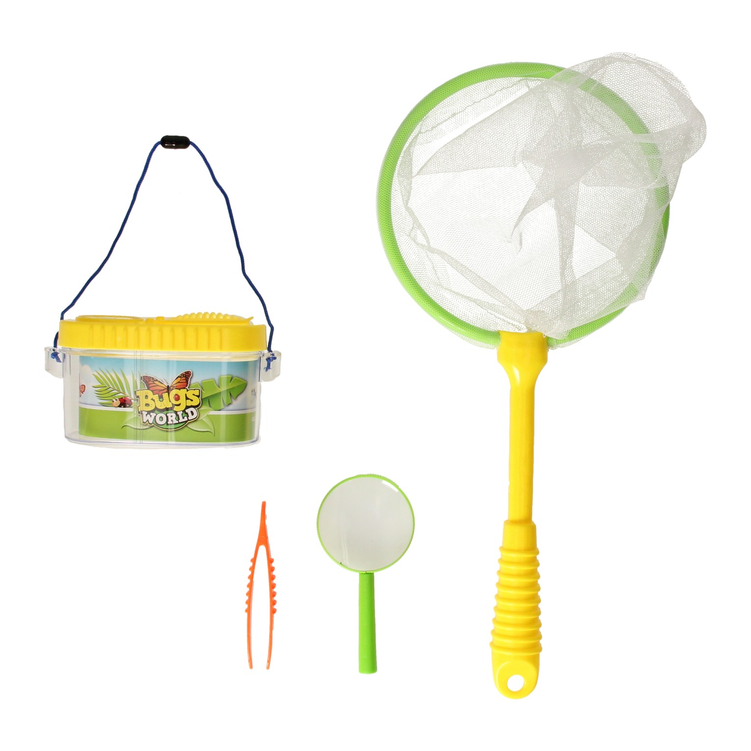 Bugs World Catch Set, pot d'observation et loupe