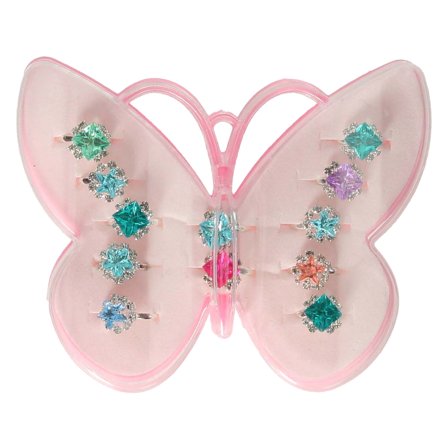 Ringset in Butterfly-Box, 12-tlg.