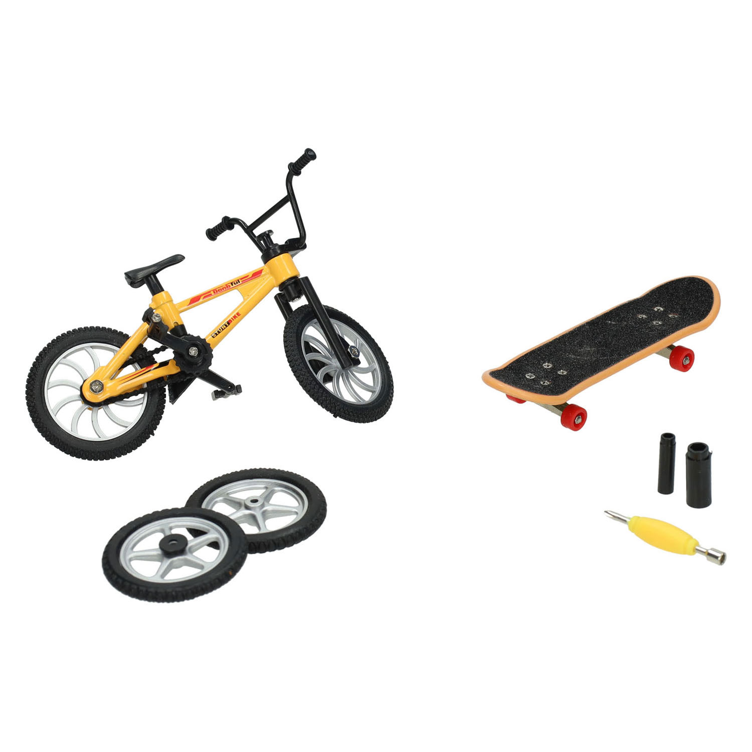 Vinger Stuntfiets met Accessoires