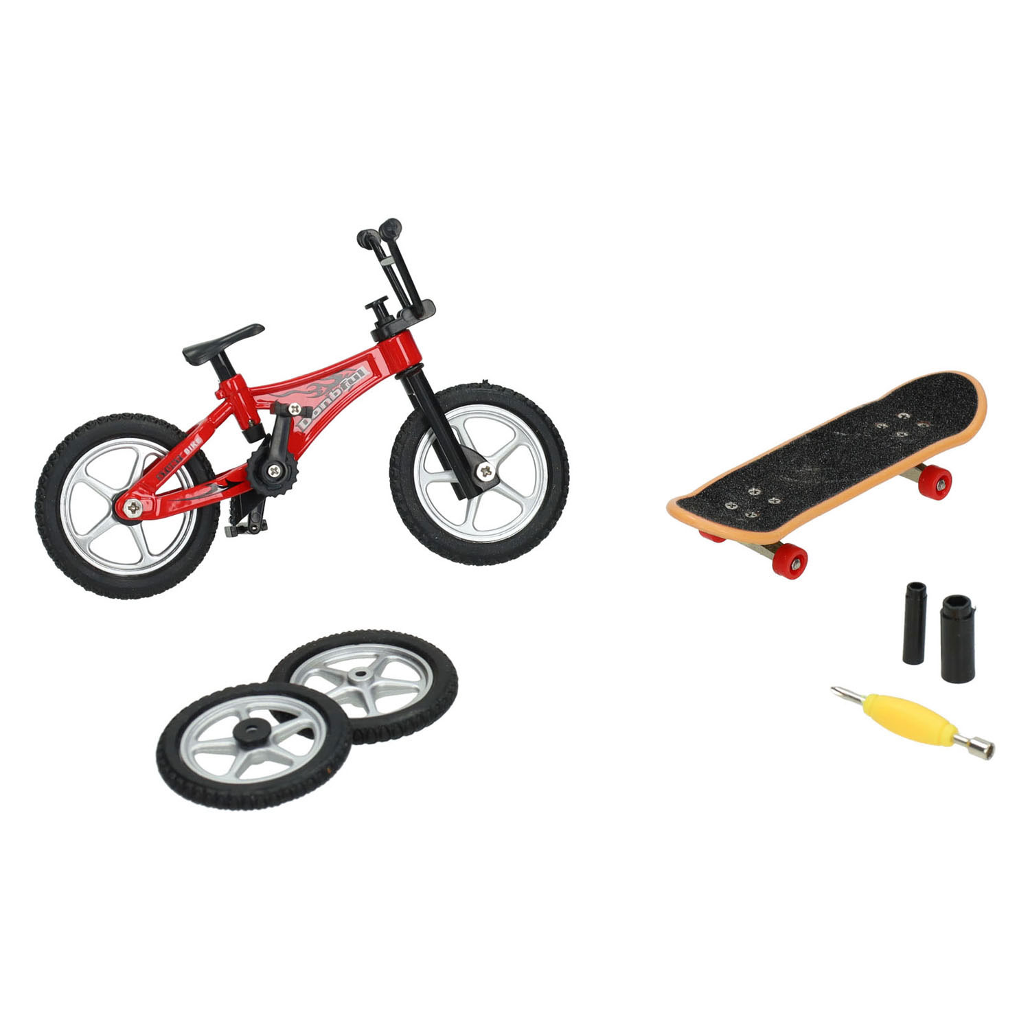 Vinger Stuntfiets met Accessoires