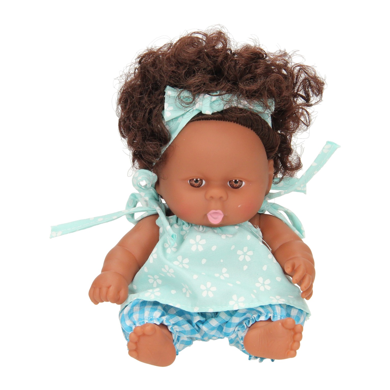 Poupée bébé Curls avec robe, 22 cm