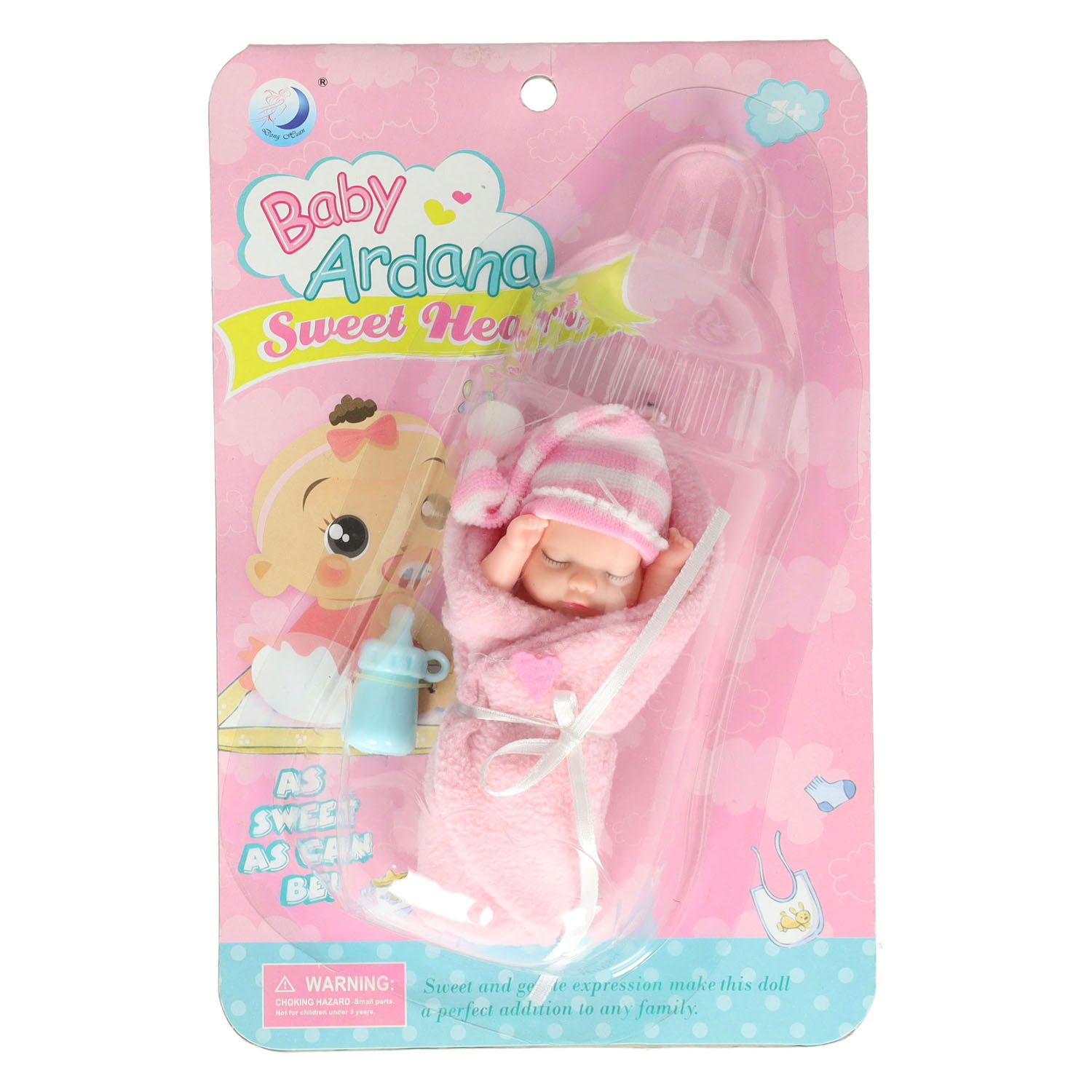 Mini poupée en lange