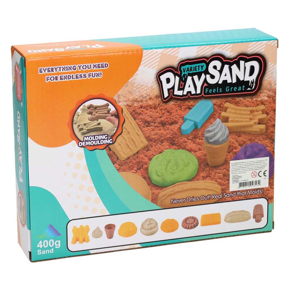 Pain et gâteau au sable à jouer, 400 gr