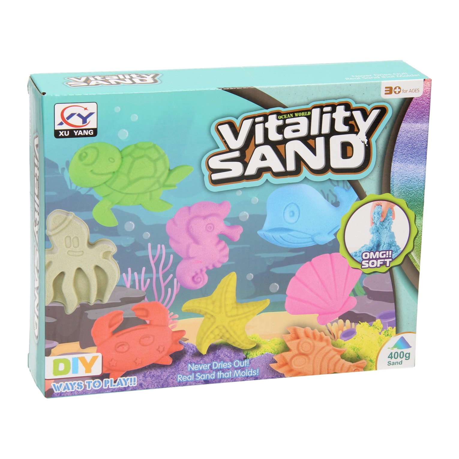 Spielsand Unterwasserwelt, 400gr