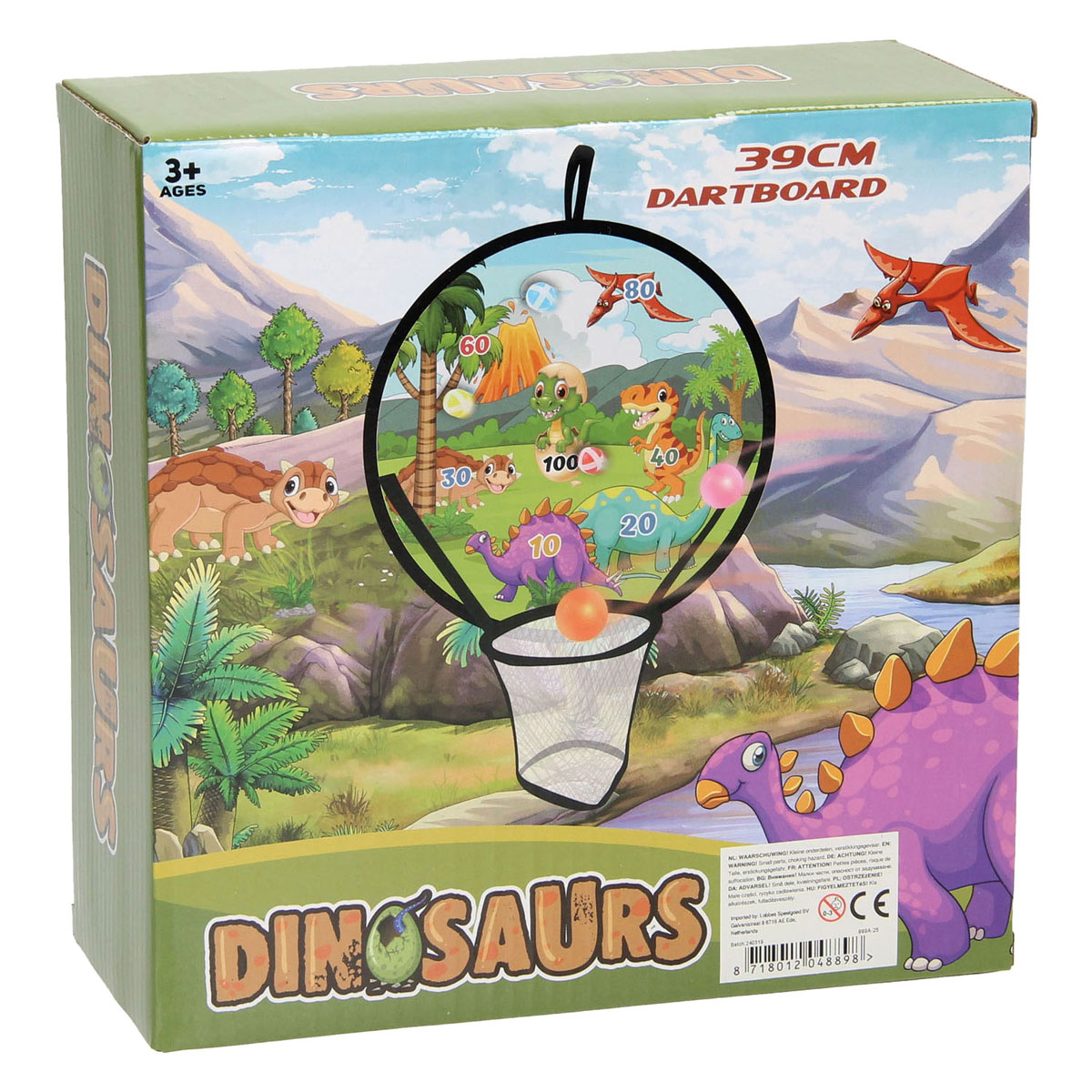 Jeu de fléchettes Velcro Dino World