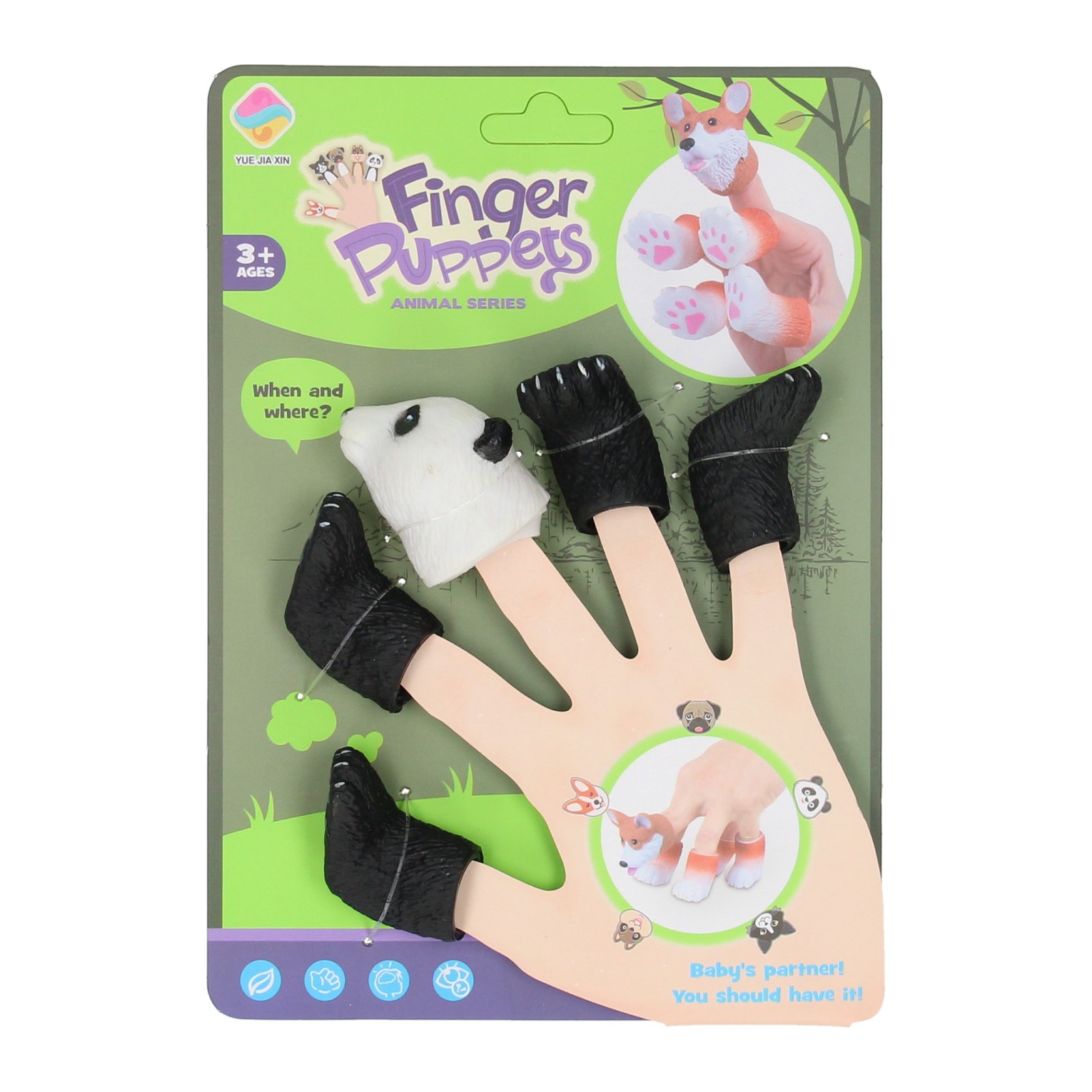 Fingertier Panda