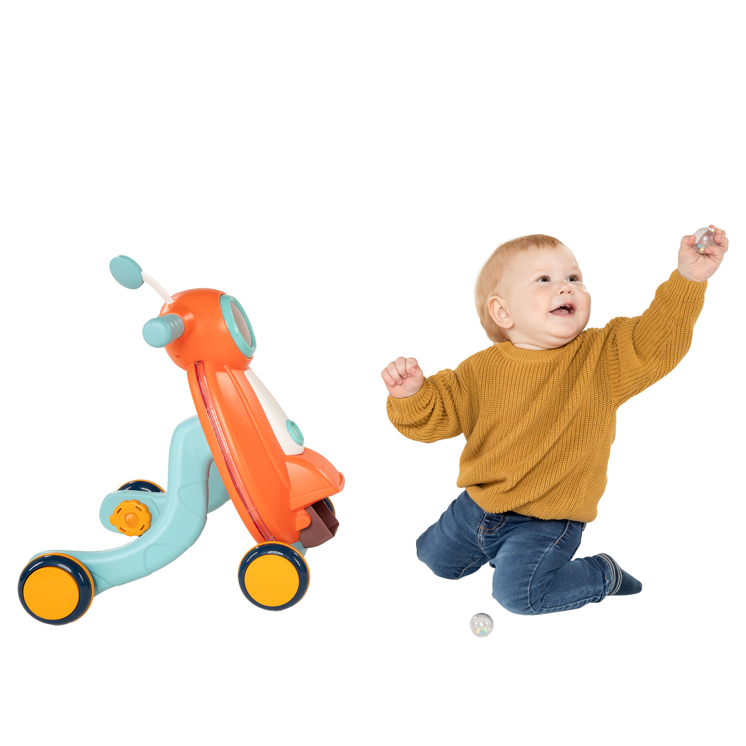 Baby Walker Loopwagen Scooter met Licht en Geluid