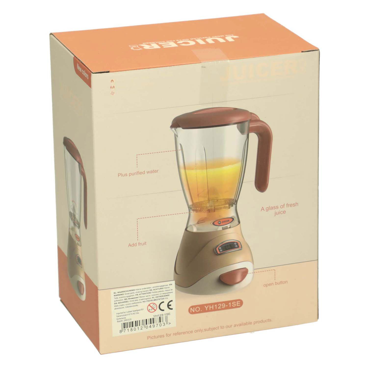 Blender Juicer met Licht en Geluid