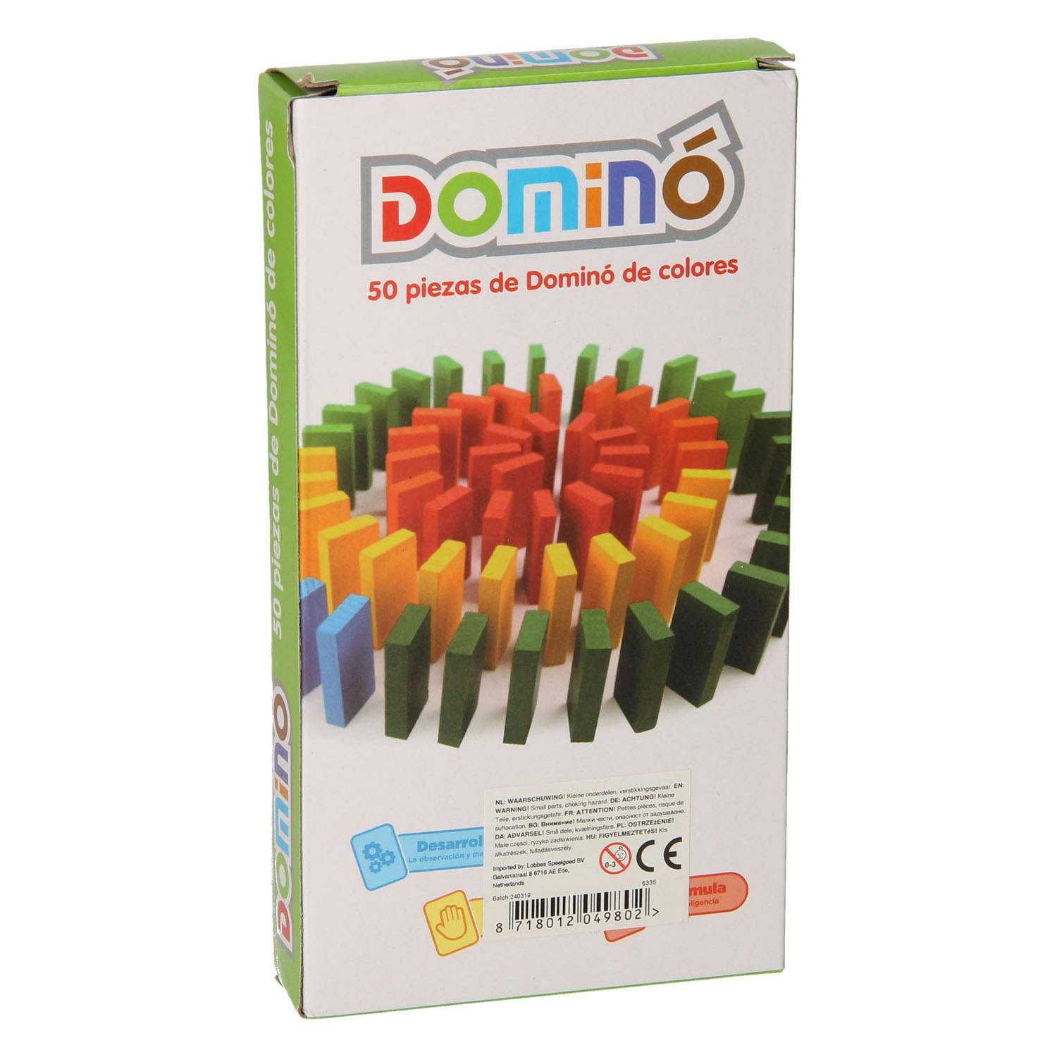 Dominos en bois, 50pcs.