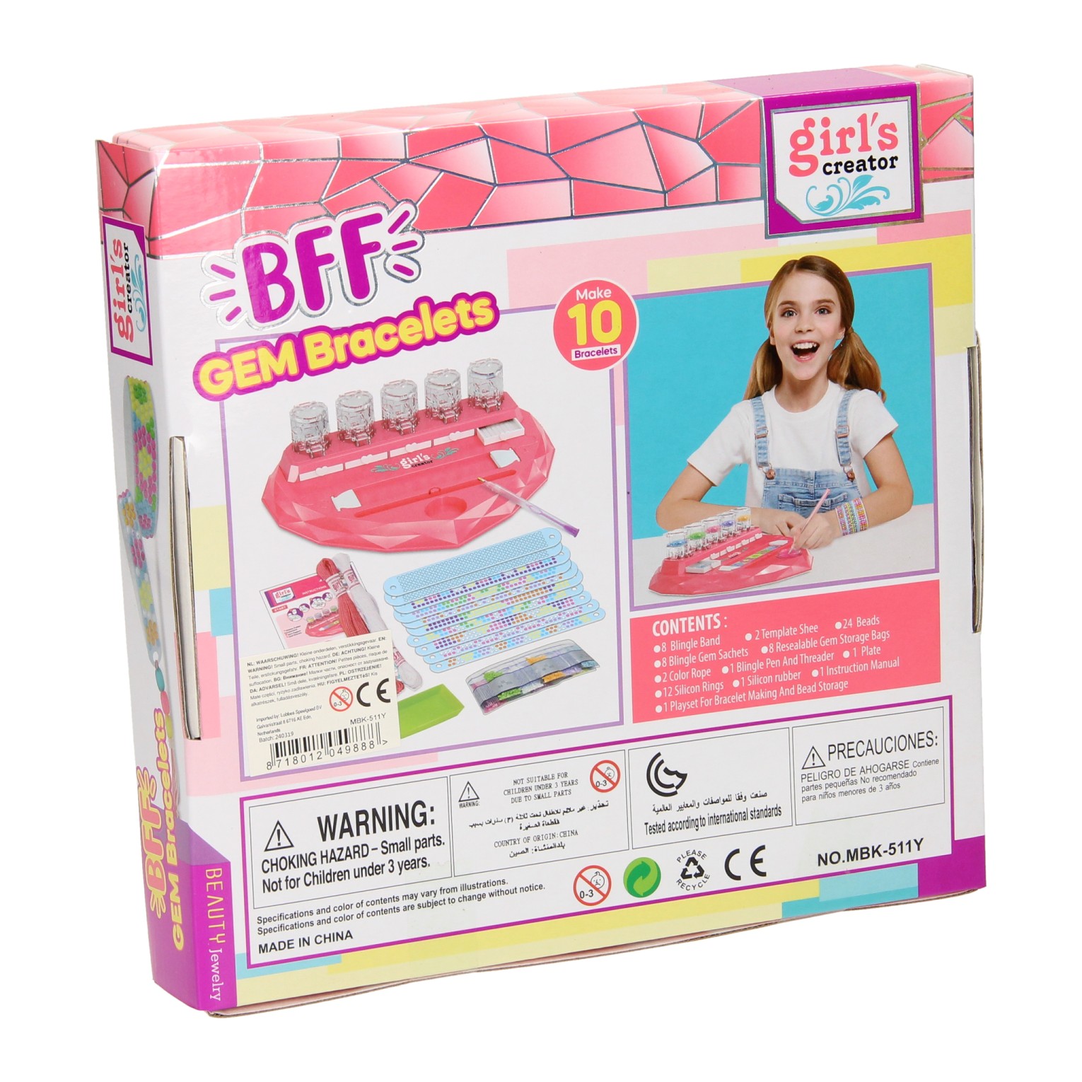 Herstellung von BFF-Armbändern