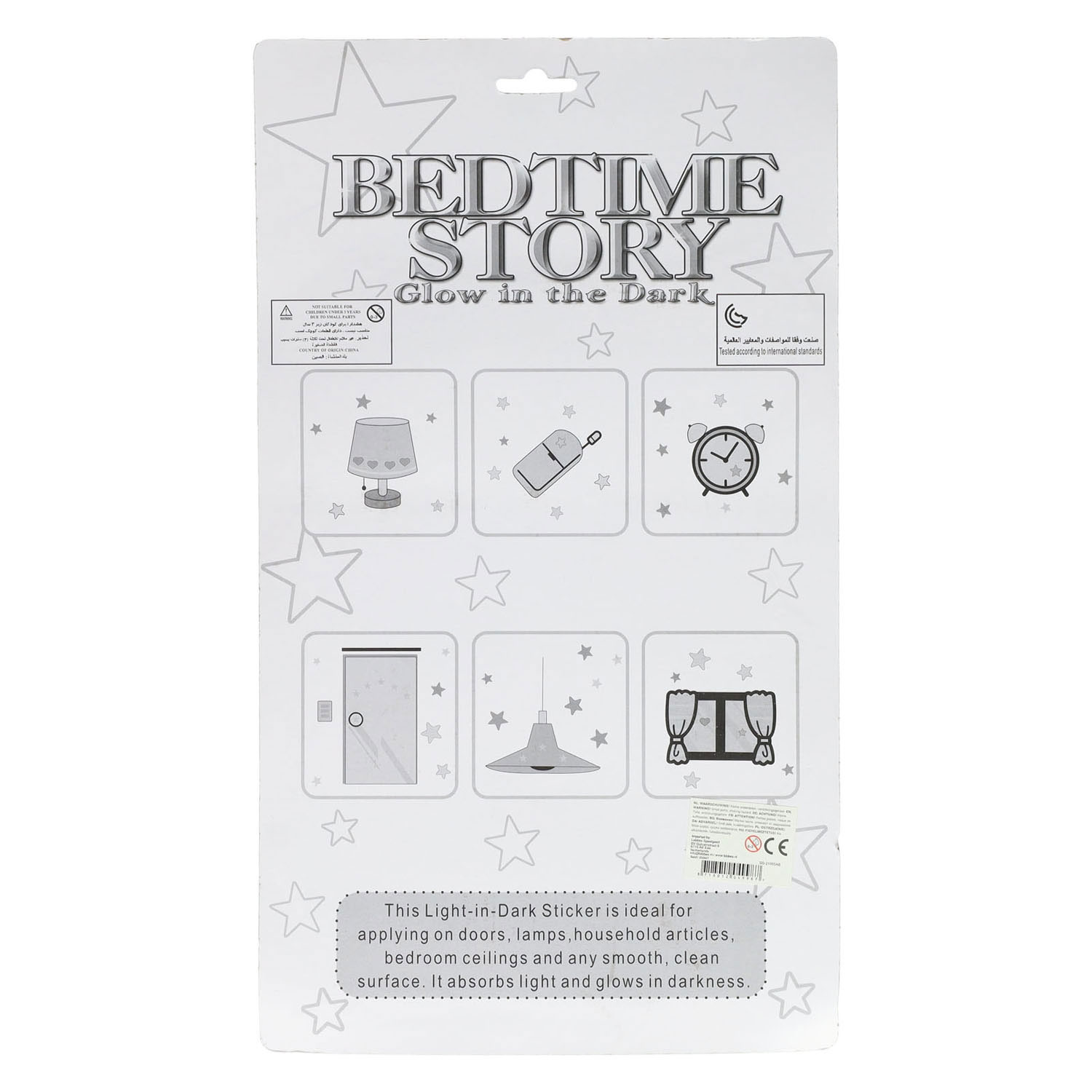 Glow in the Dark Set Maan en Sterren