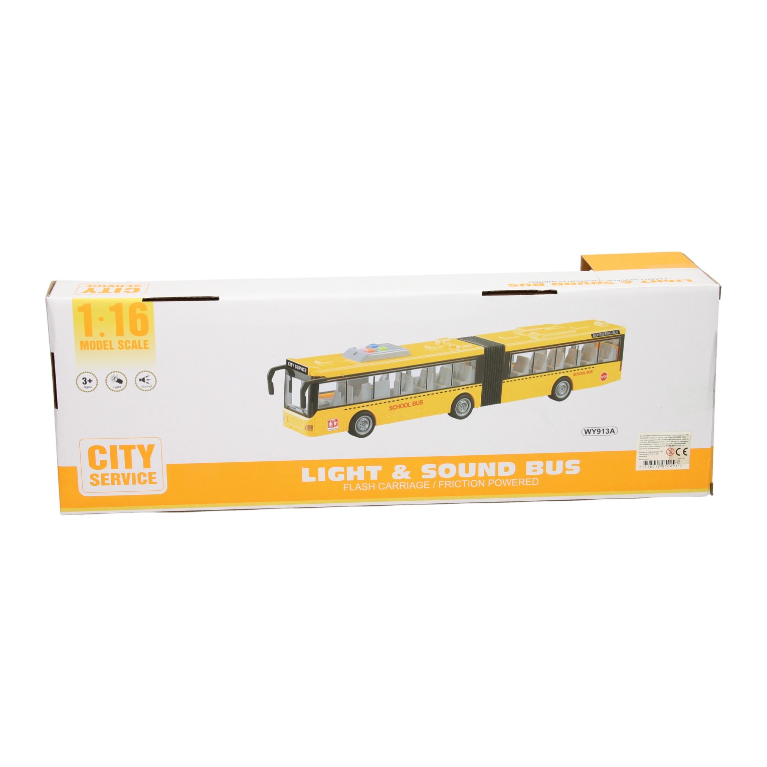 Harmonica Schoolbus met Licht en Geluid