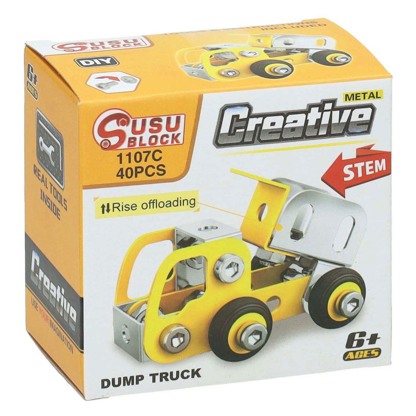 Véhicule en kit de construction métallique