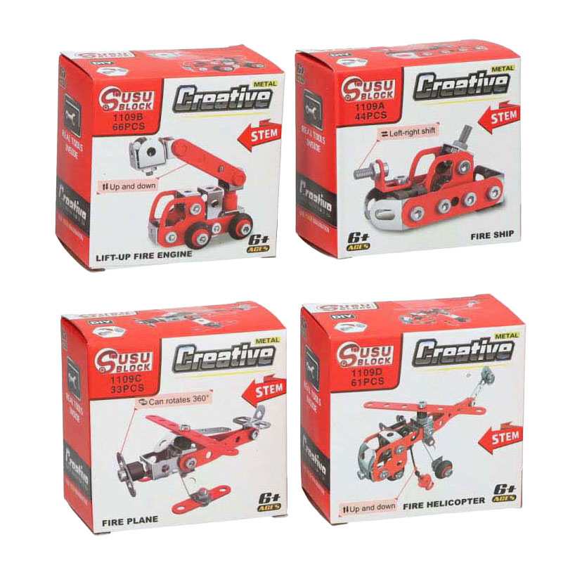 Kit de construction métallique pour véhicule de pompiers