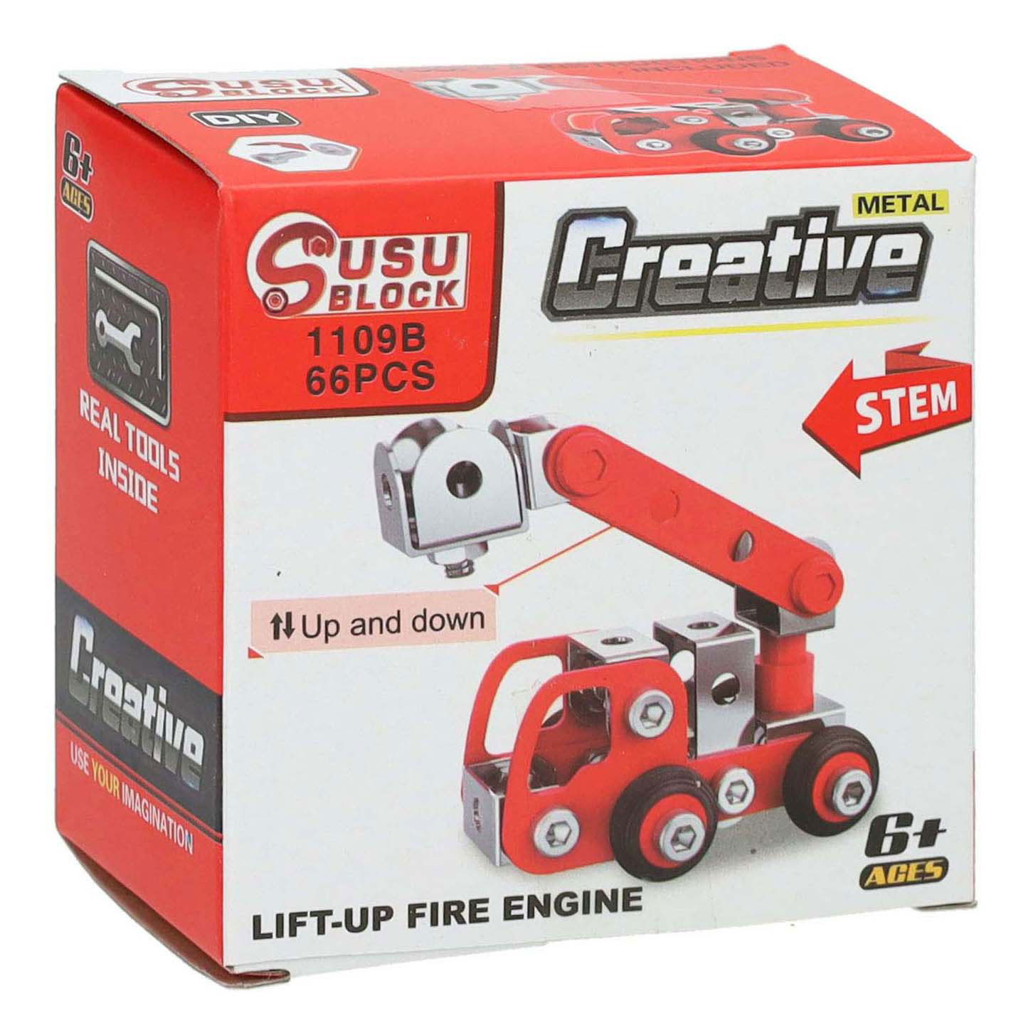 Kit de construction métallique pour véhicule de pompiers