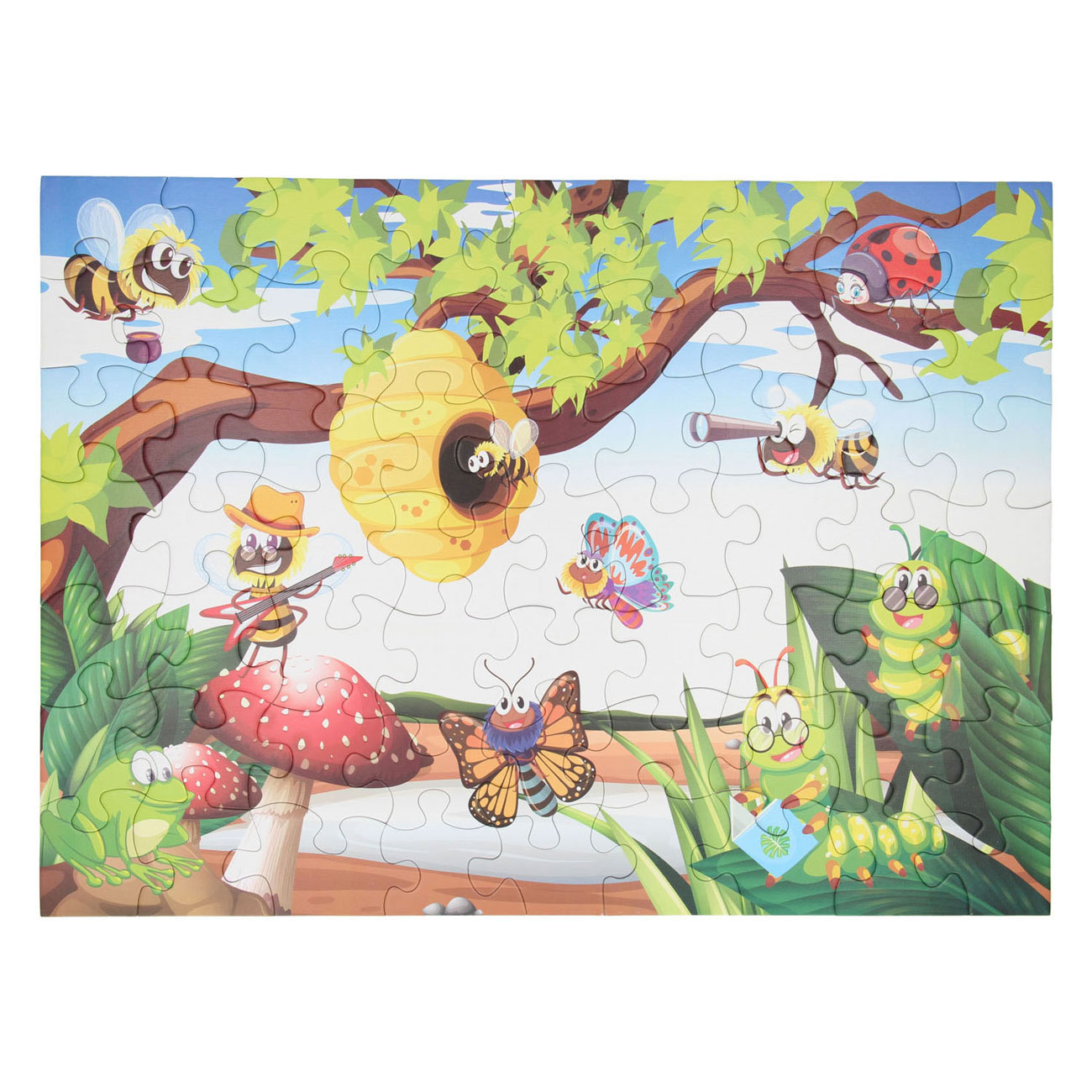 Puzzle Monde des Insectes, 63 pcs.