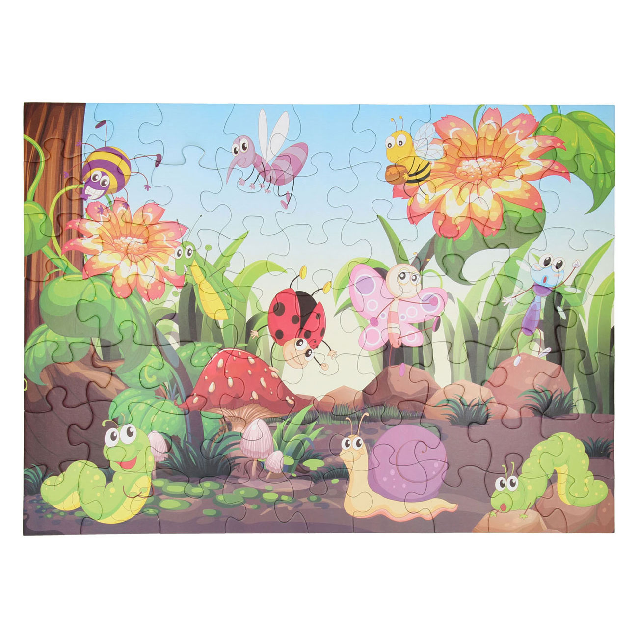 Puzzle Monde des Insectes, 63 pcs.