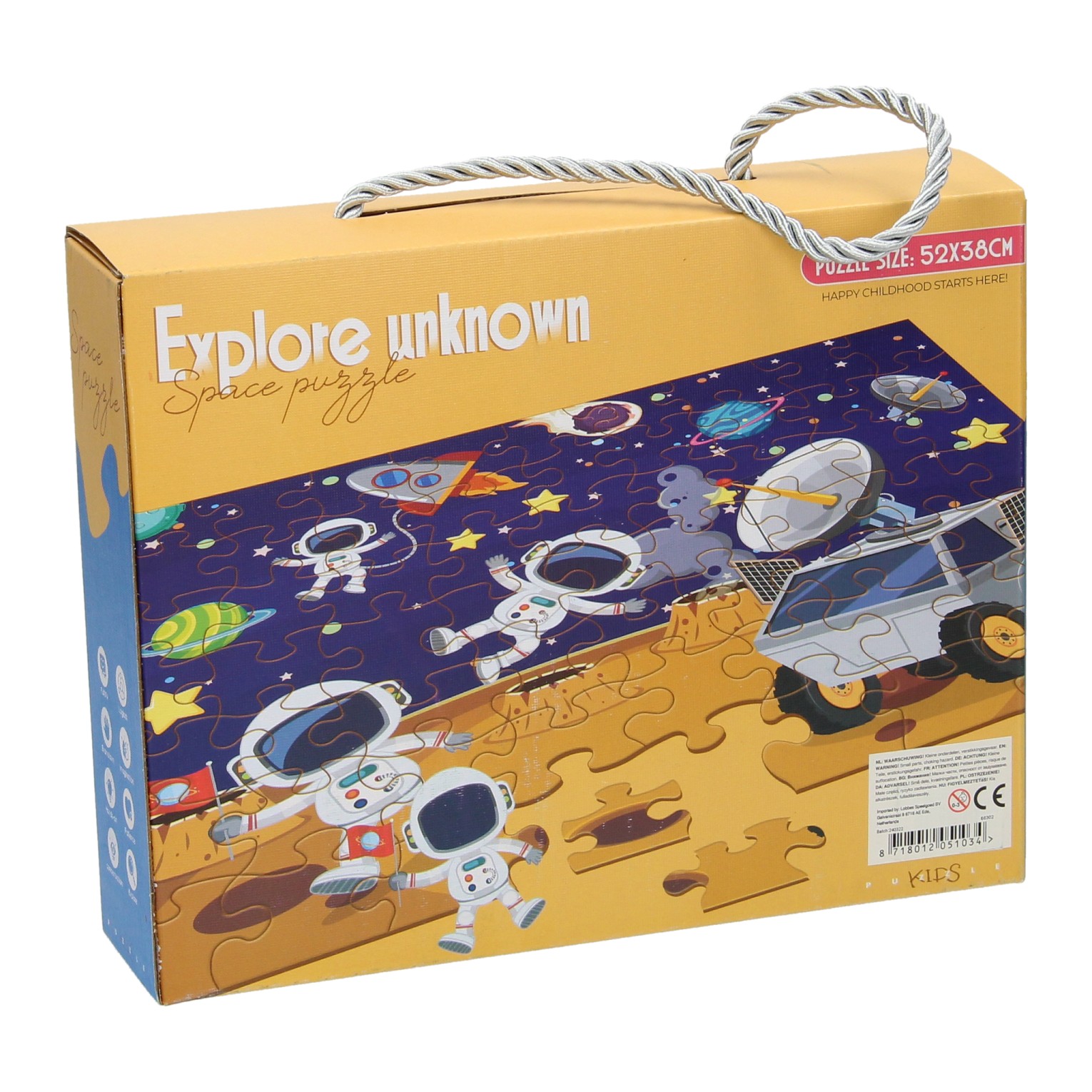 Puzzle de voyage dans l'espace, 63 mcx.