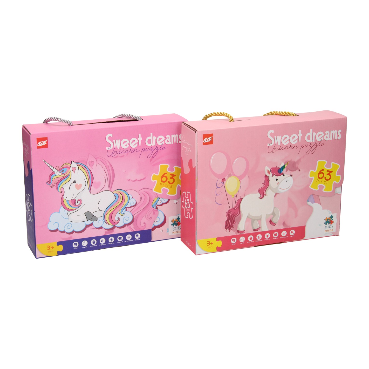 Puzzle Sweet Dreams Licorne, 63 pcs.