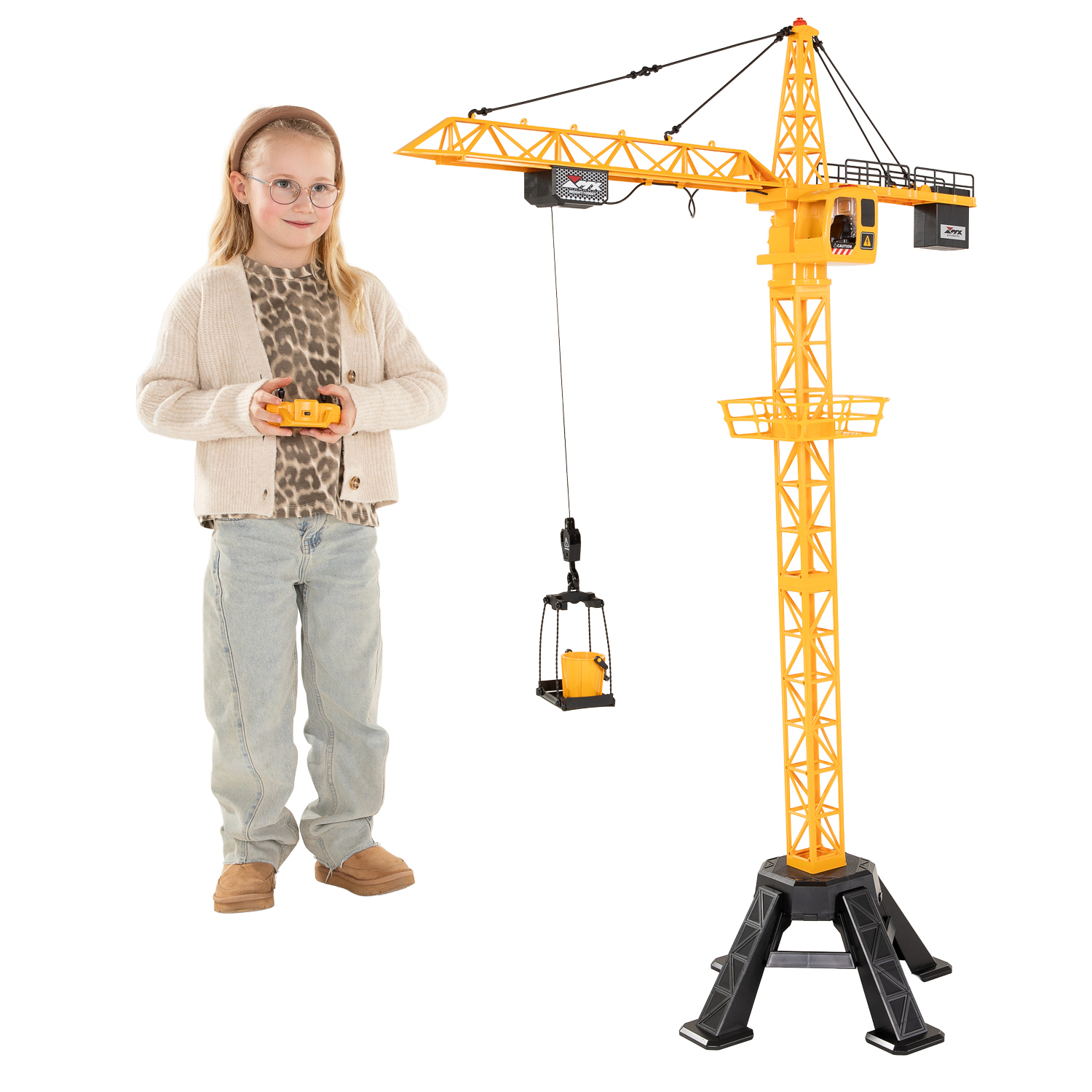 Bestuurbare Hijskraan RC, 128cm