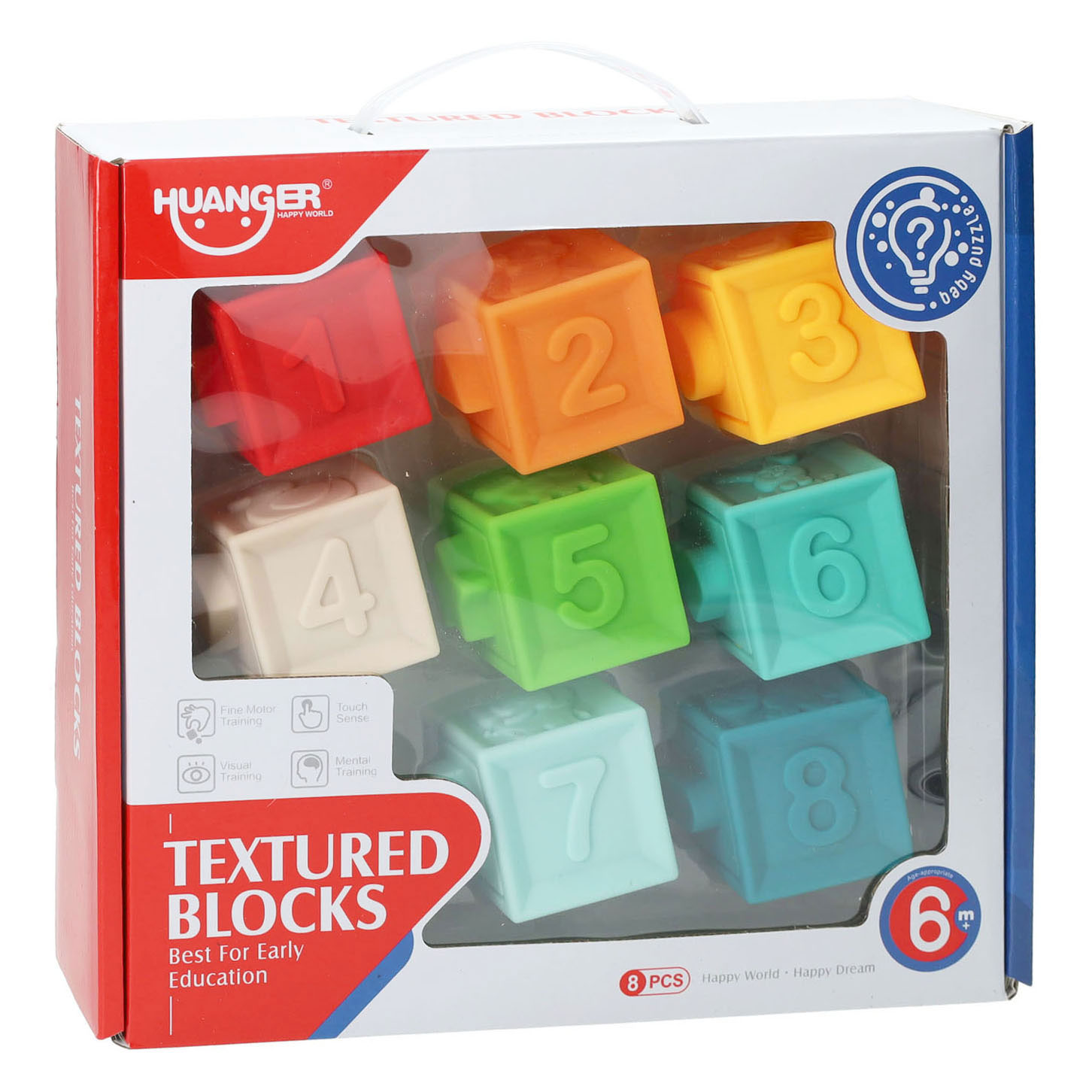 Blocs sensoriels - 8 pièces