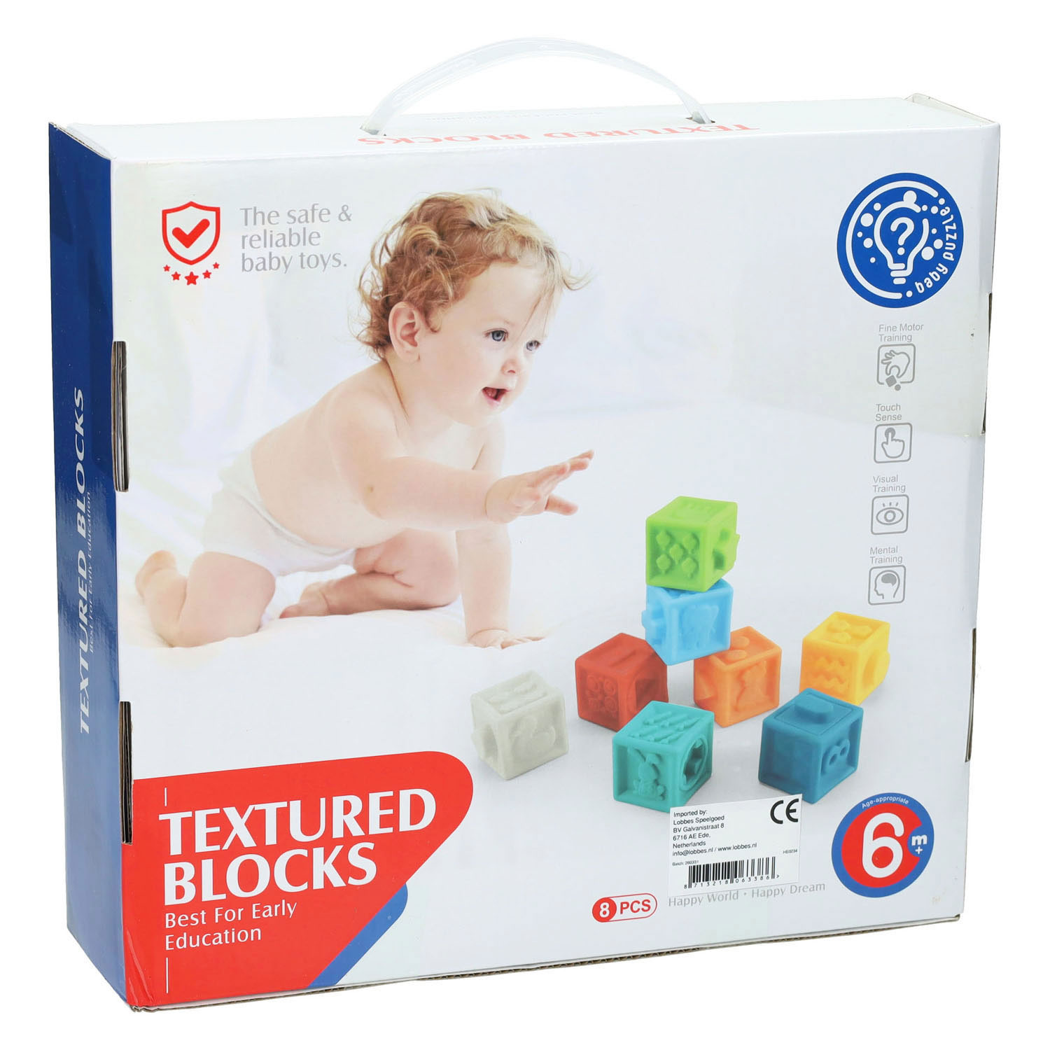 Blocs sensoriels - 8 pièces
