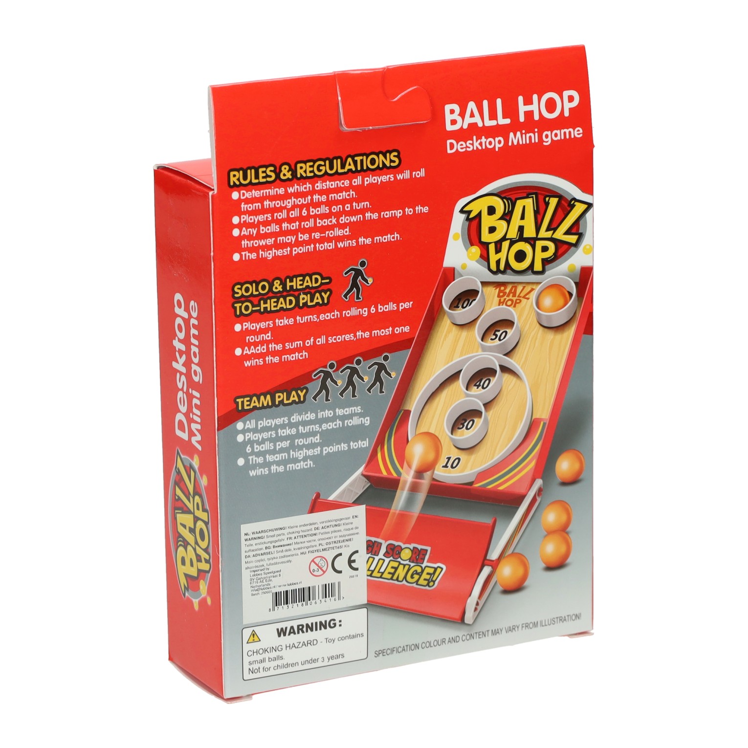 Mini-Tischspiel Balz Hop - ab 1 Spieler