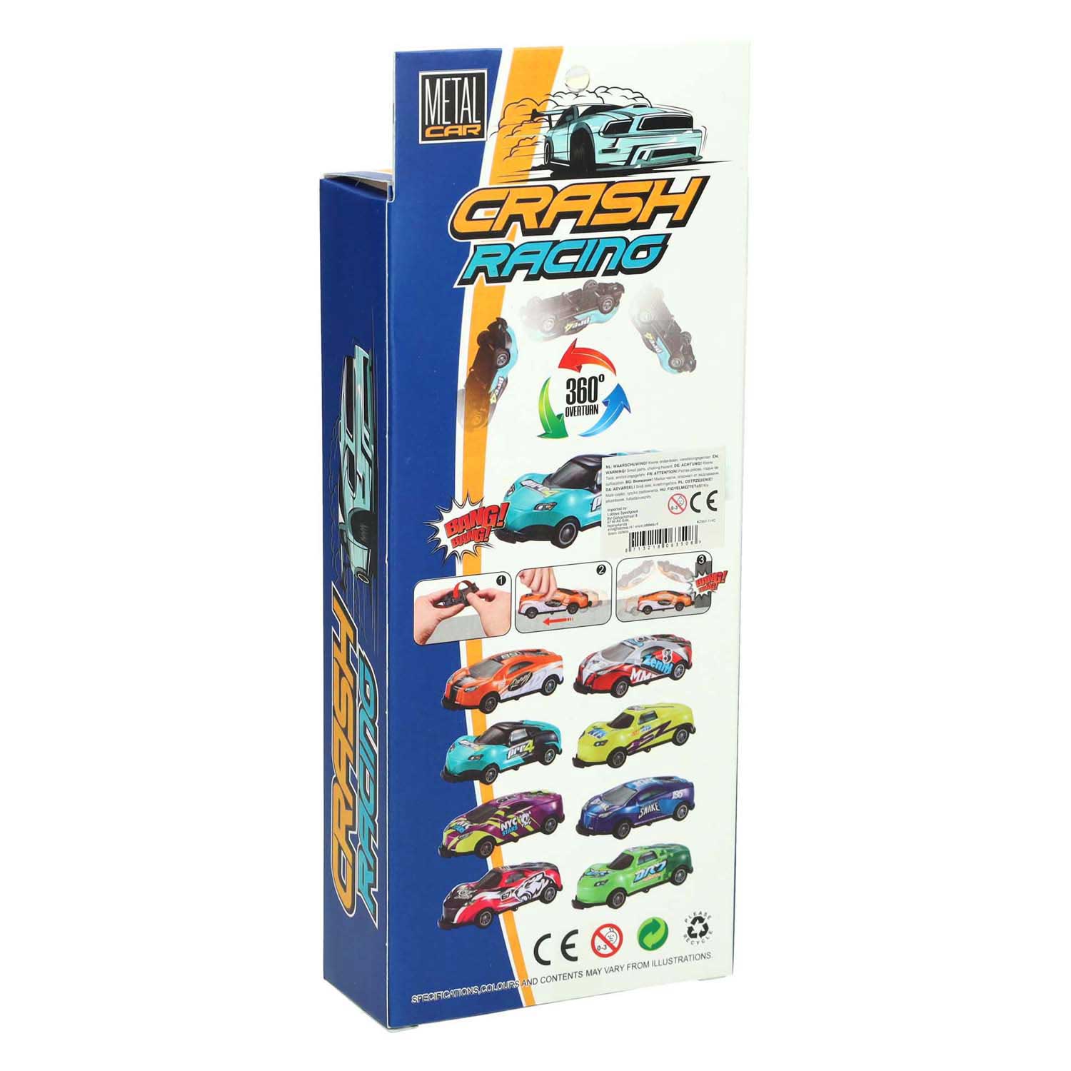 Raceauto Backflip Pull Back Set - 4st. Raceauto Backflip Pull Back Set - 4st.