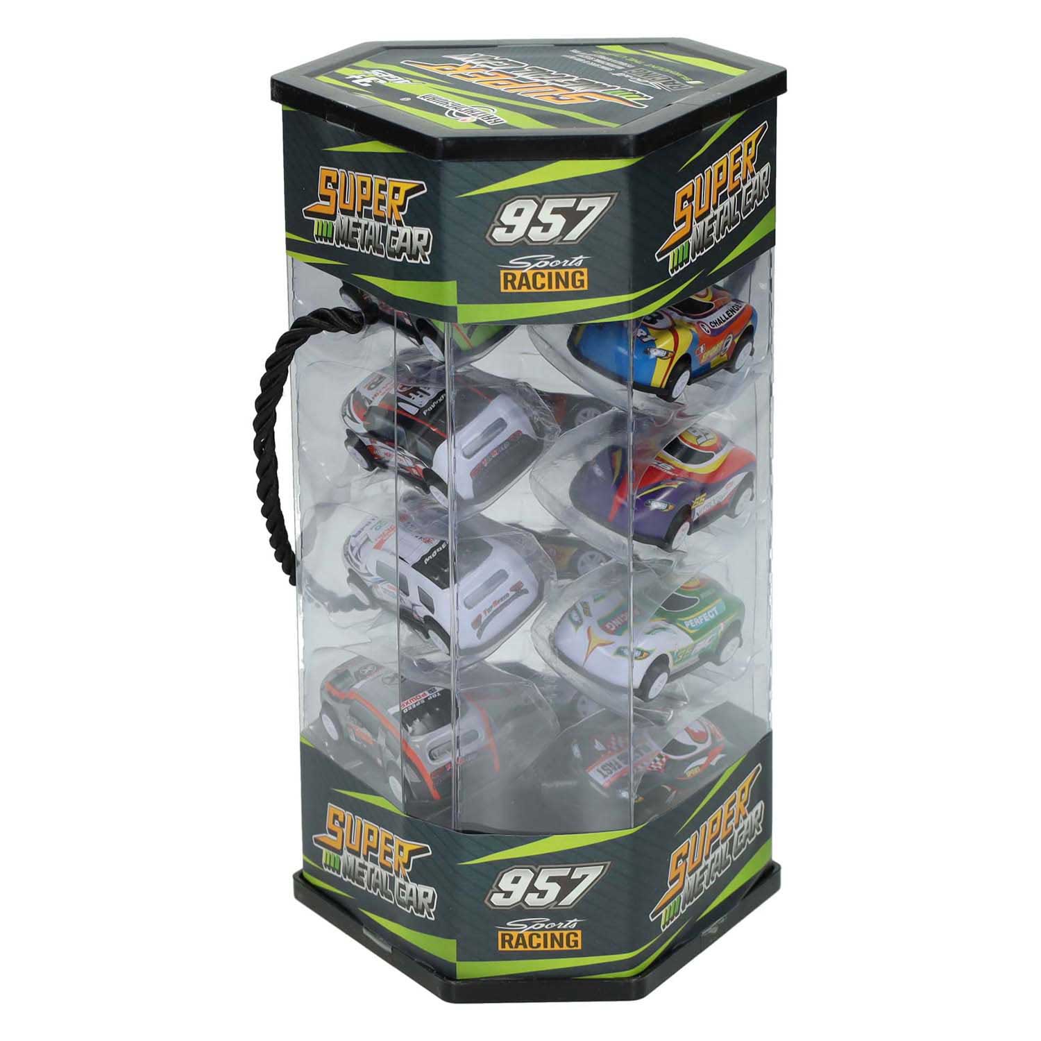 Super Metal Auto- Pull back – 12er-Pack