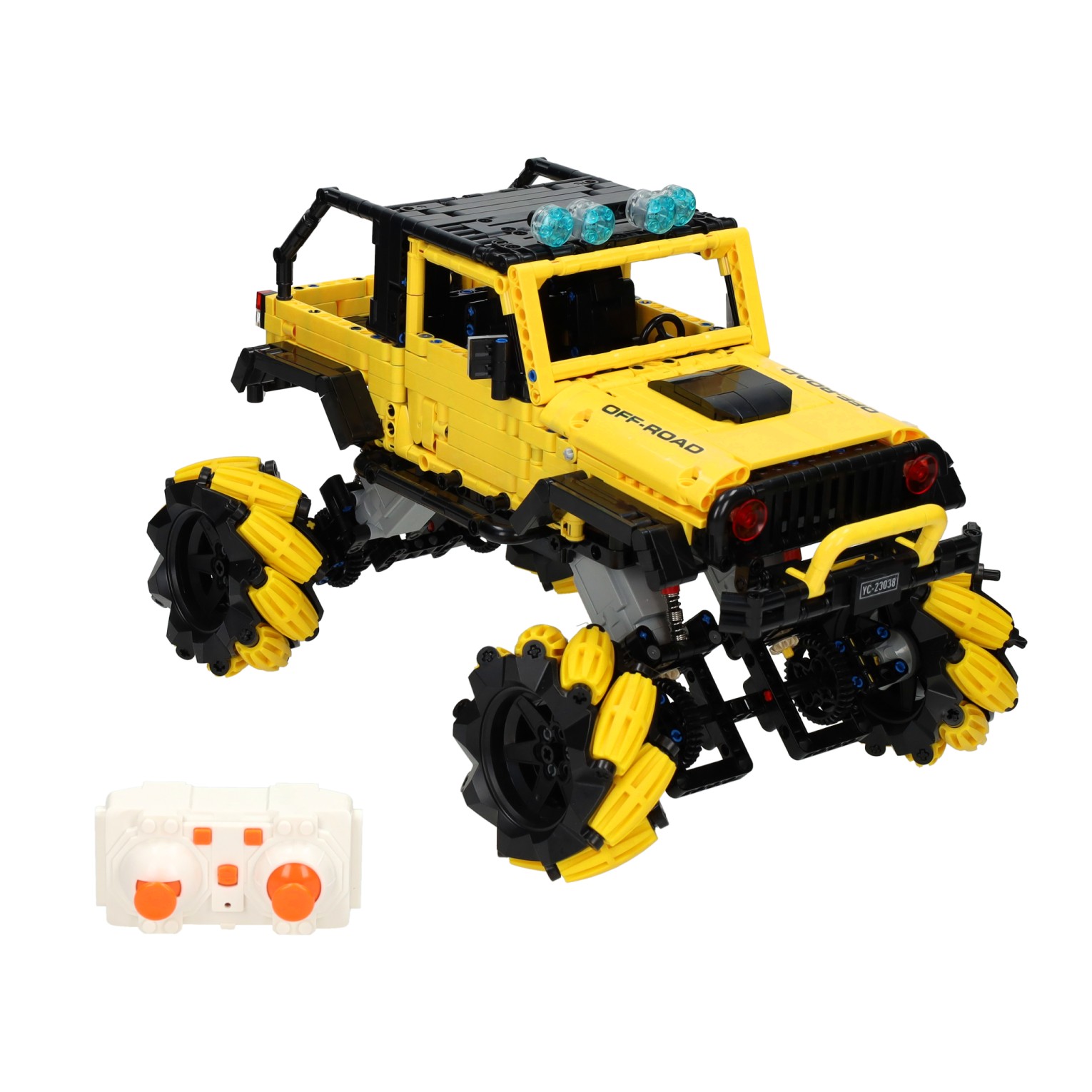 Bestuurbare RC Bouwset Pickup Truck - 1490dlg.