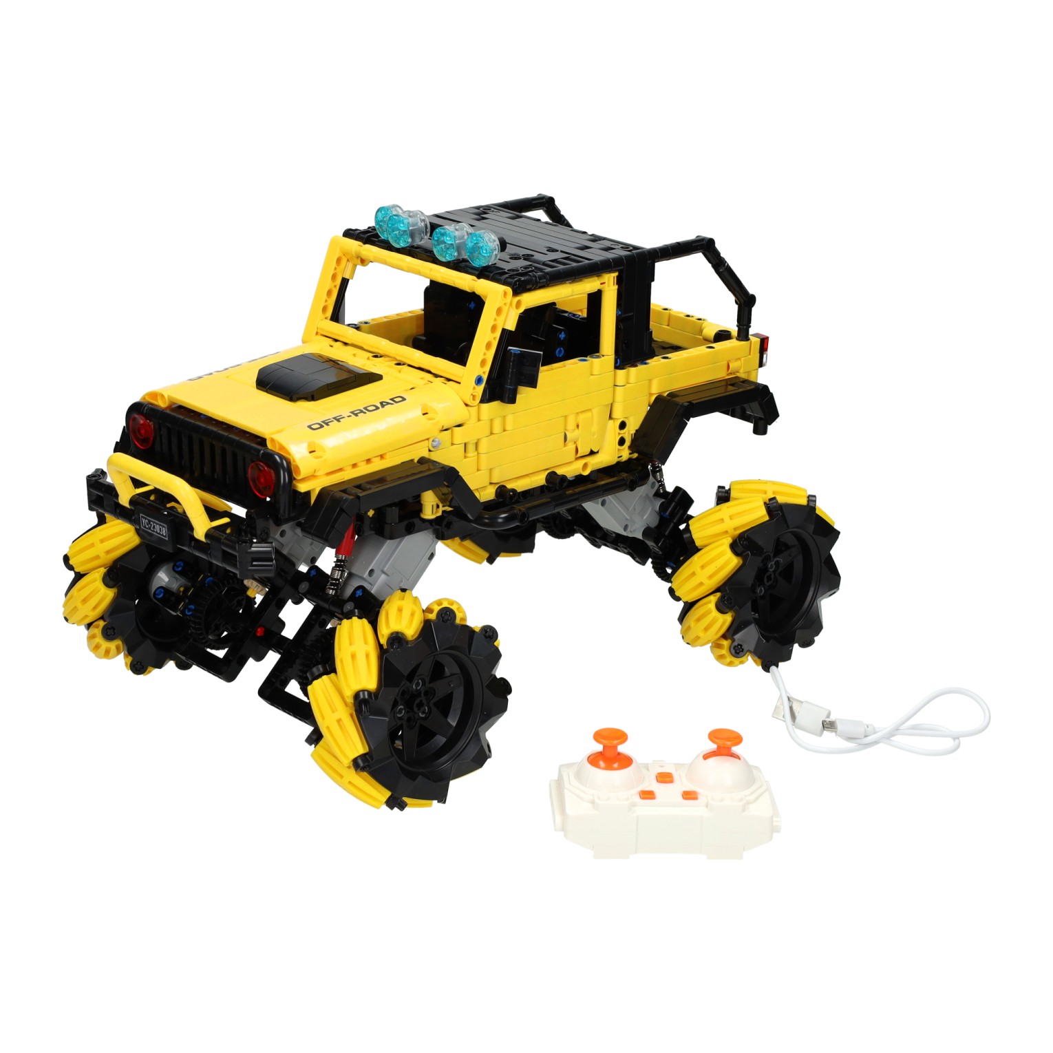 Bestuurbare RC Bouwset Pickup Truck - 1490dlg.