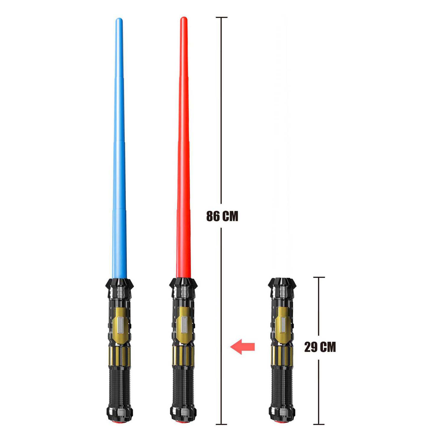 Space Sword met Licht en Geluid