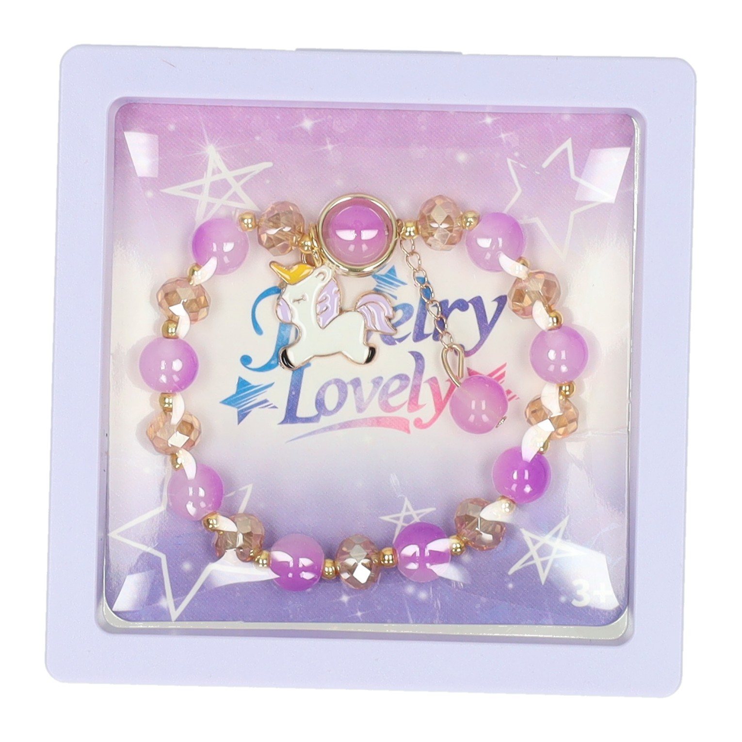 Armband met Eenhoornbedel