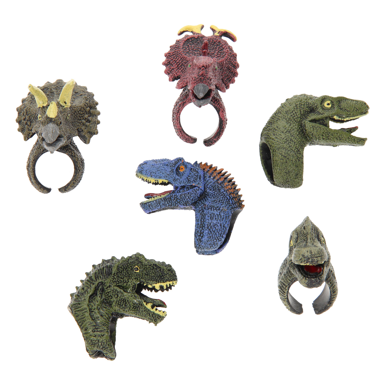 Marionnettes à doigts dinosaures modèle 3D
