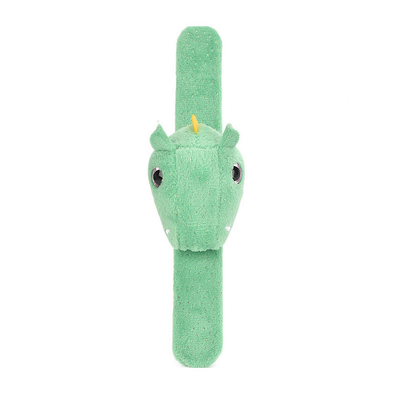 Pluche Klaparmband Dino