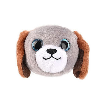 Bracelet Peluche Chien Gris