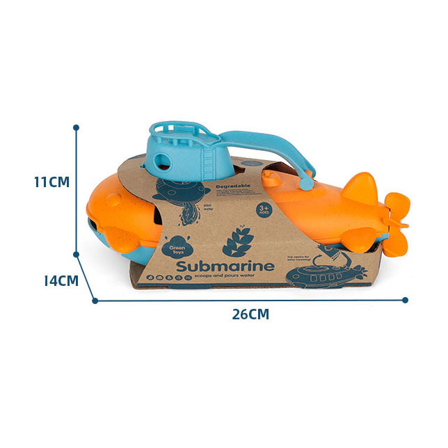 Sous-marin en bioplastique