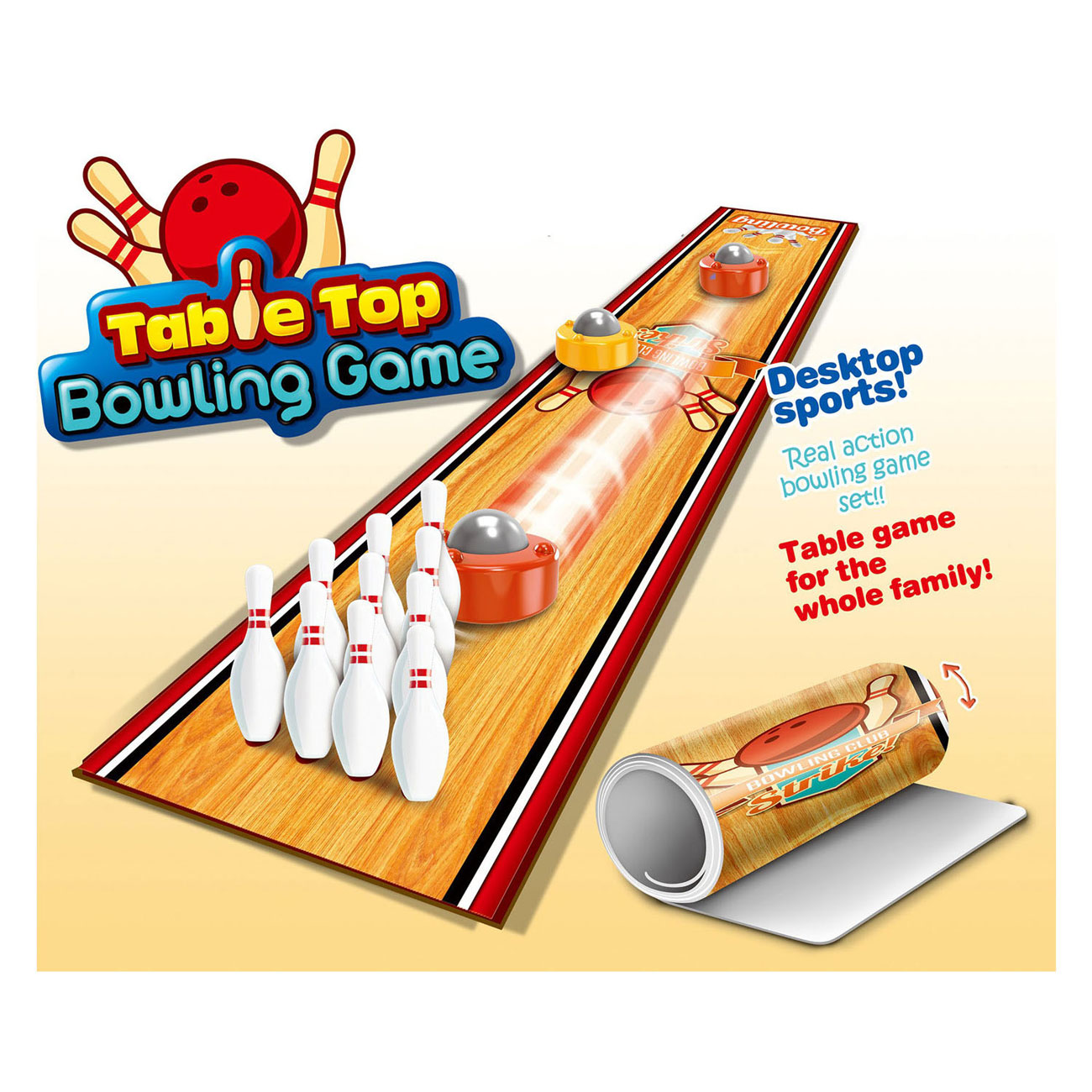 Jeu de table Tapis de bowling