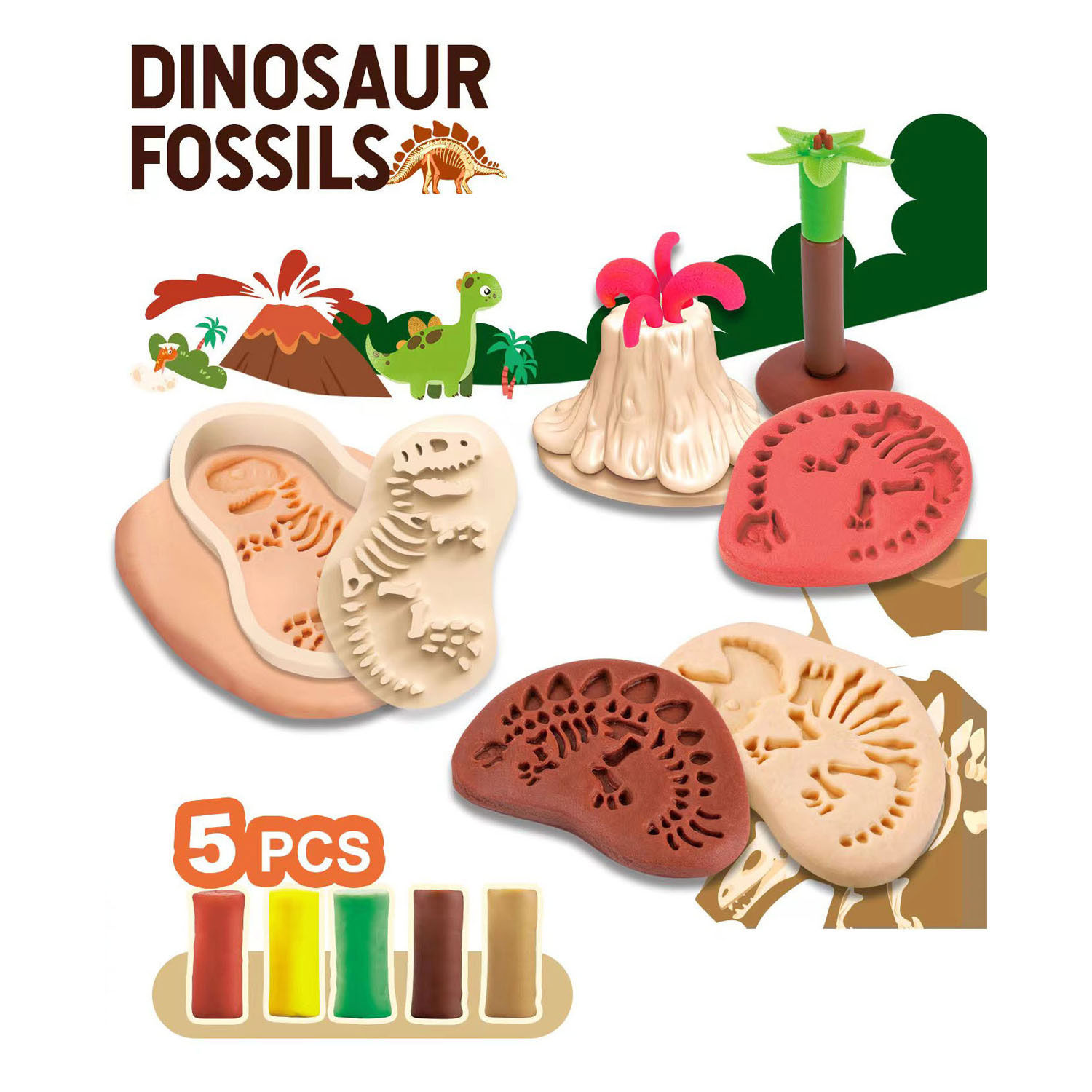 Kleiset Dinosaurus Fossielen