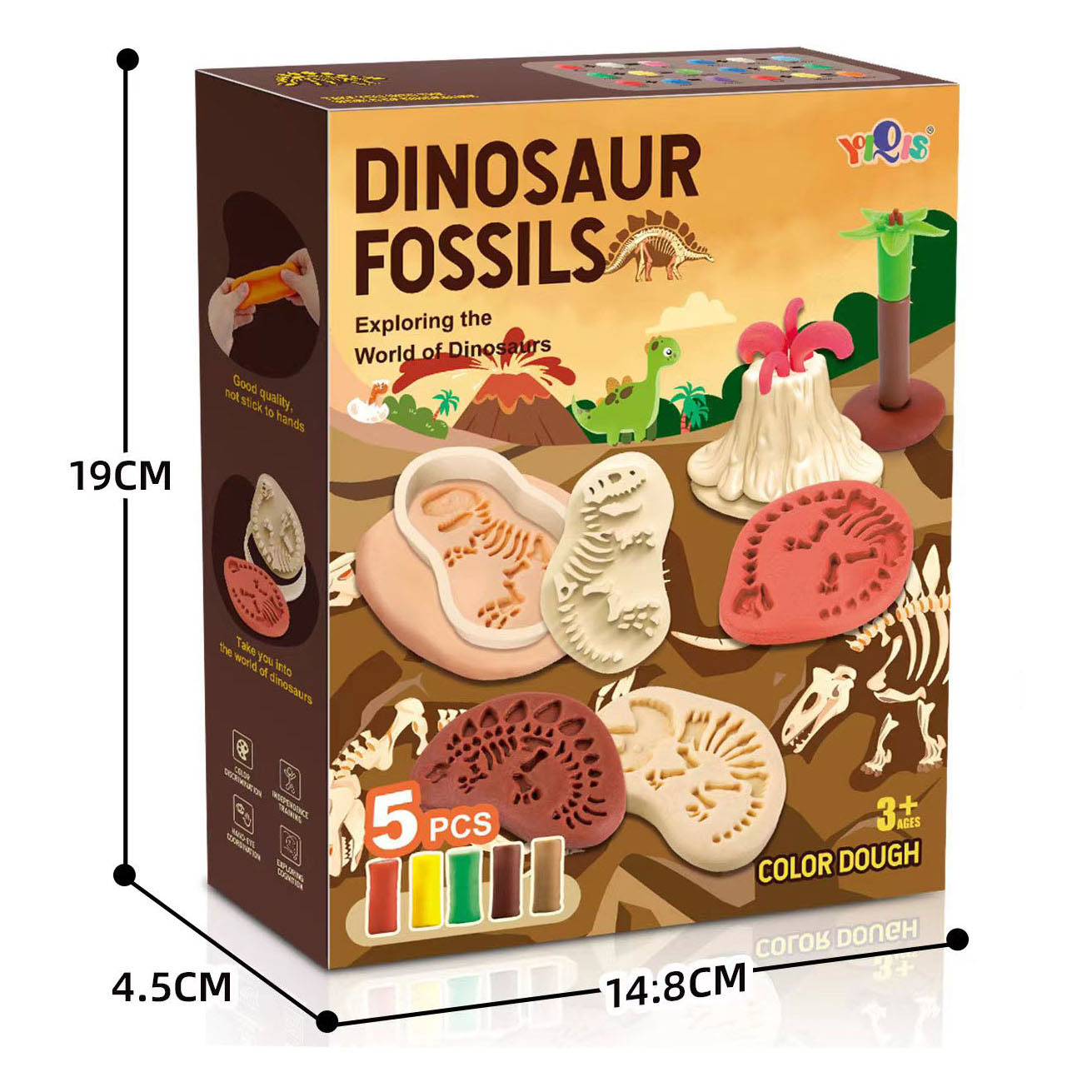 Tonset Dinosaurierfossilien