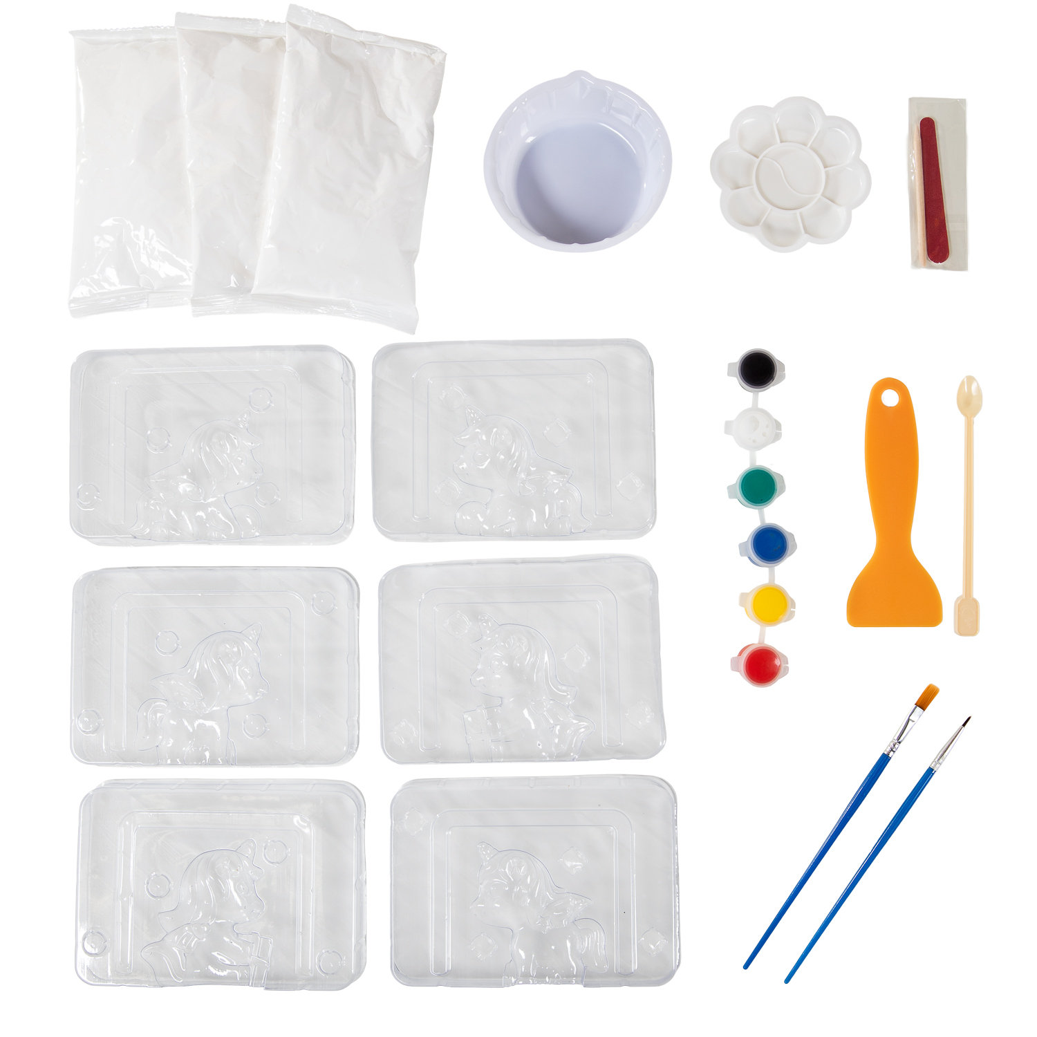 Gießen & Bemalen Einhorn 3D